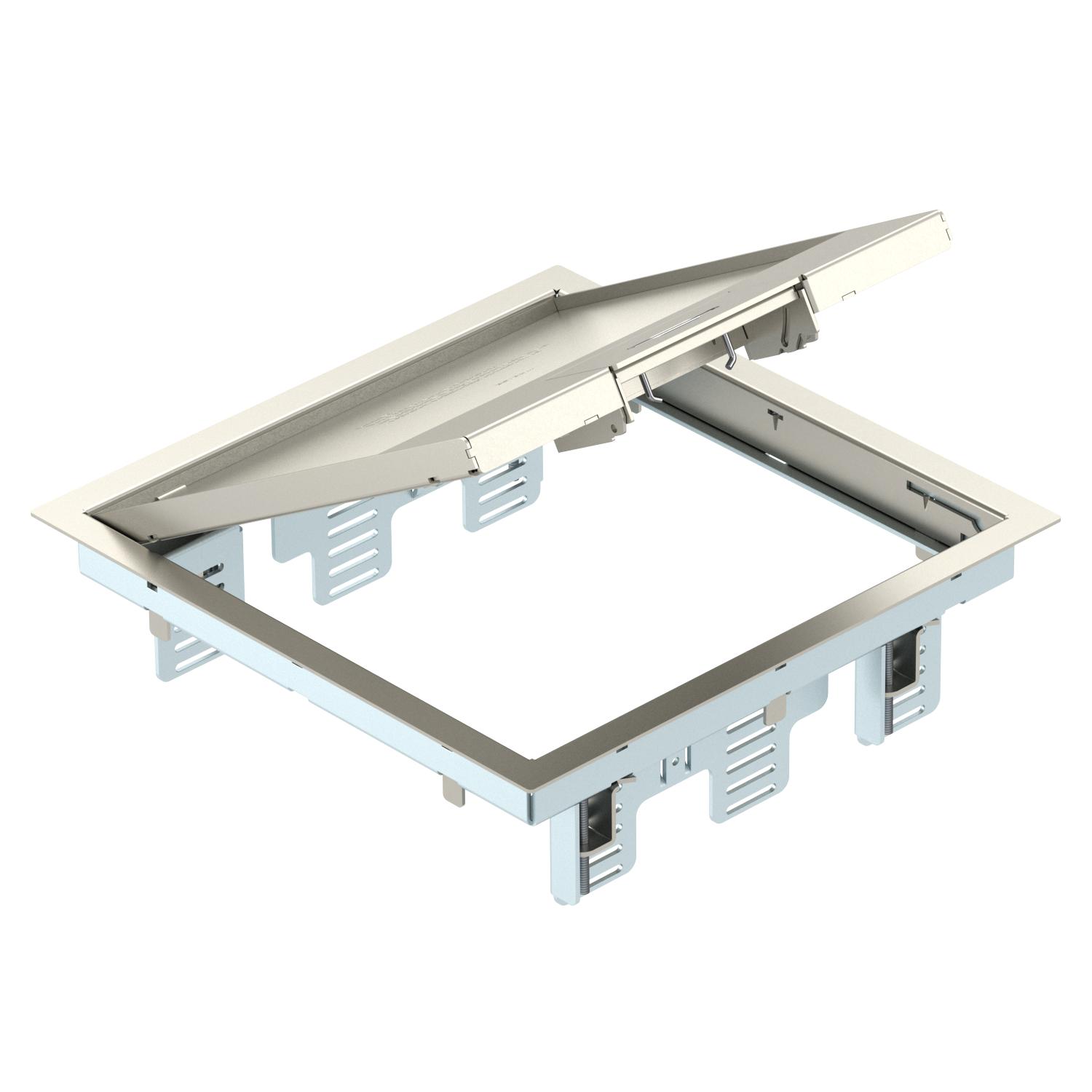 Geräteeinsatz für Universalmontage GES9M-2 10U 