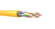 MegaLine F6-90 Kat.7 gelb 4P S/FTP AWG23 SF-Dca-T500 
