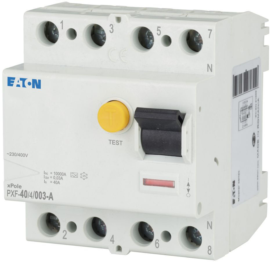 Eaton FI-Schutzschalter Typ F PFIM-40/4/003-G/F 