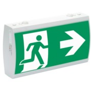 LED-Rettungszeichenleuchte RAL7035 IP41 SV EURO 2-1/D LED 