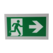 Piktogrammscheibe 2-seitig LED PR/BL 40071354506 