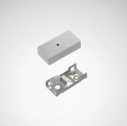 Deckenanschlussdose silbergrau ZAR/03 