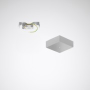 Deckenanschlussdose eckig, si-gr ZAE 03 