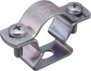 Stahlrohr-Abstandschelle verzinkt Zn-Ni SSG-E-V 63 vz. 