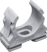 Kunststoff-Klemmschelle gr, f.alle Wellrohre clipfix 50 