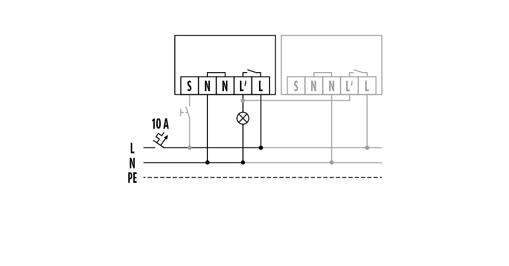 ESYLUX Bewegungsmelder MD-C360i/32 Corridor 