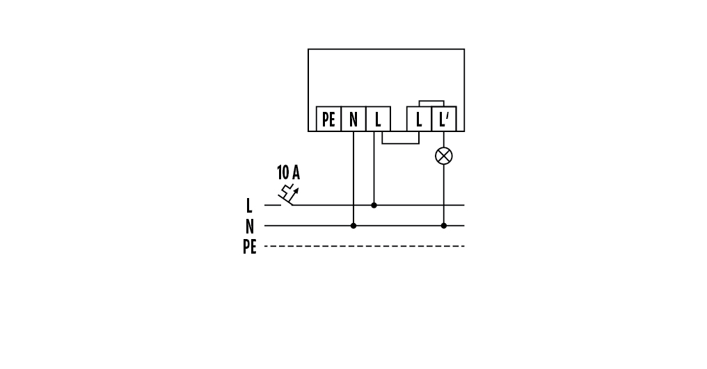 ESYLUX AP-Dämmerungsschalter m.Tag.-Zeitschaltuhr CDS-A/T 