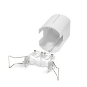 ESYLUX Deckeneinbau-Set weiß FLATMOUNT.SETIP20FM 