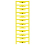 Klemmenmarkierer gelb schwarz WAD 5 MC B GE/SW 