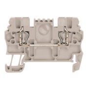 Durchgangsreihenklemme dunkelbeige ZDU 1.5 