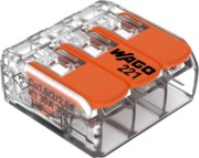 Compact-Verbindungsklemme 3-Leiter bis 6qmm 221-613 