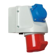 Mini-Kombi Wanddose 32A 5P400V6h+Schutz.IP44 135 