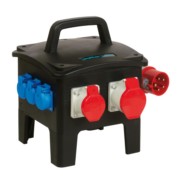 Vollgummiverteiler tragbar, schwarz 6493025 