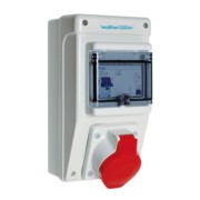 Steckdosenkombination Wandgehäuse 6590104 