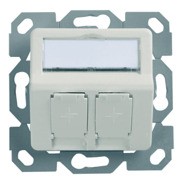 Modul-Aufnahme 2fach UP/50 aws aufbauend 100021417 