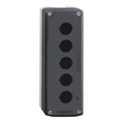 Leergehäuse 5Stellen RAL 7035/7016 XALD05 