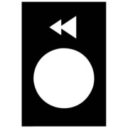 Symbolschild sw ZB2BY2906 