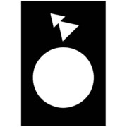 Symbolschild sw ZB2BY2918 