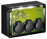 Fahrradladestation mit Sonderschrauben TG BCS 3 LED 