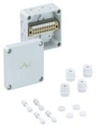 Klemmenkasten gr 10p. IP54 RKK 4/10-10x4qmm 