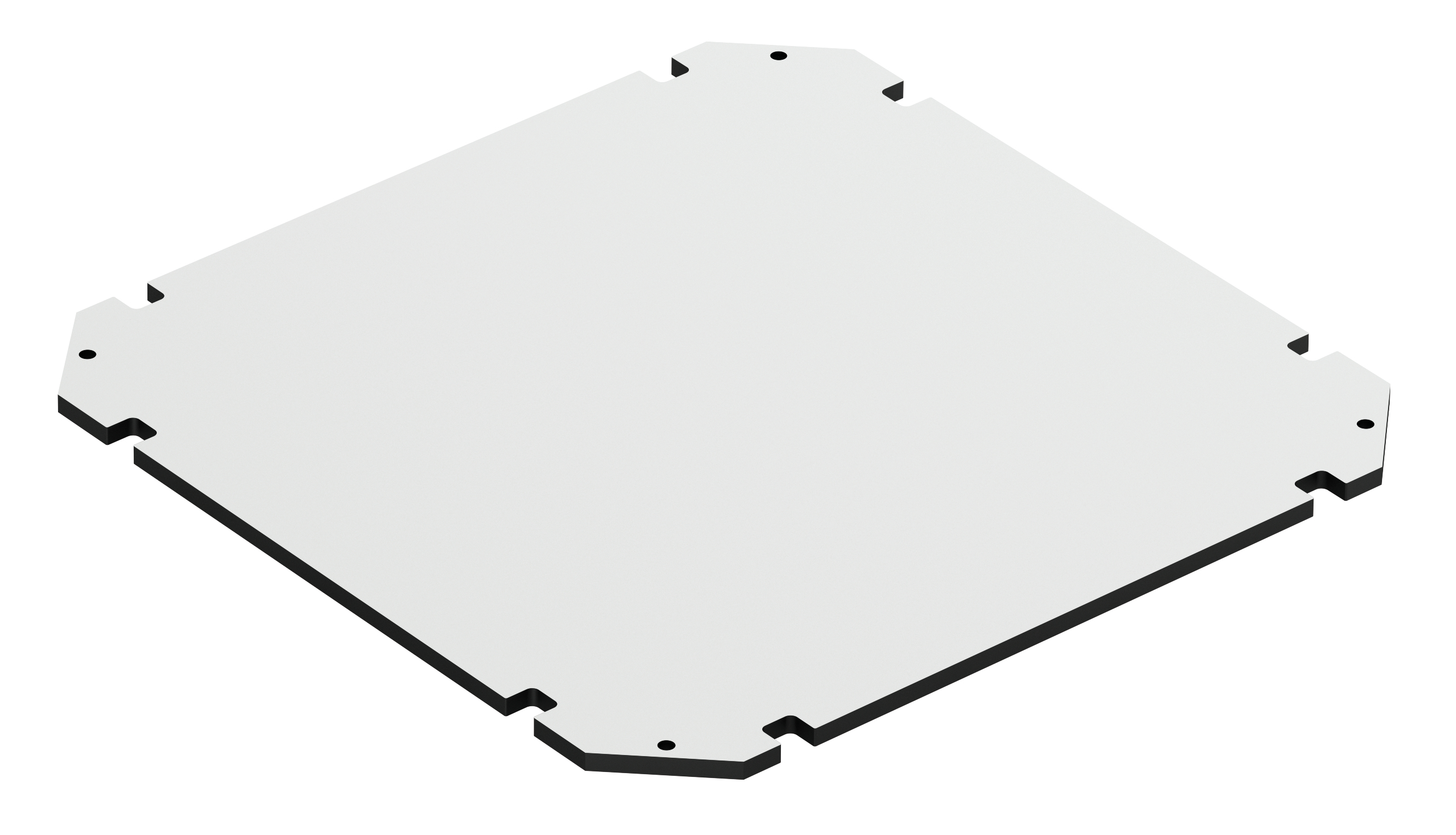 Montageplatte 250x5x250 GEOS MPI-3030 