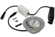 LED-Einbauleuchten-Set chrom-matt 20203356002 