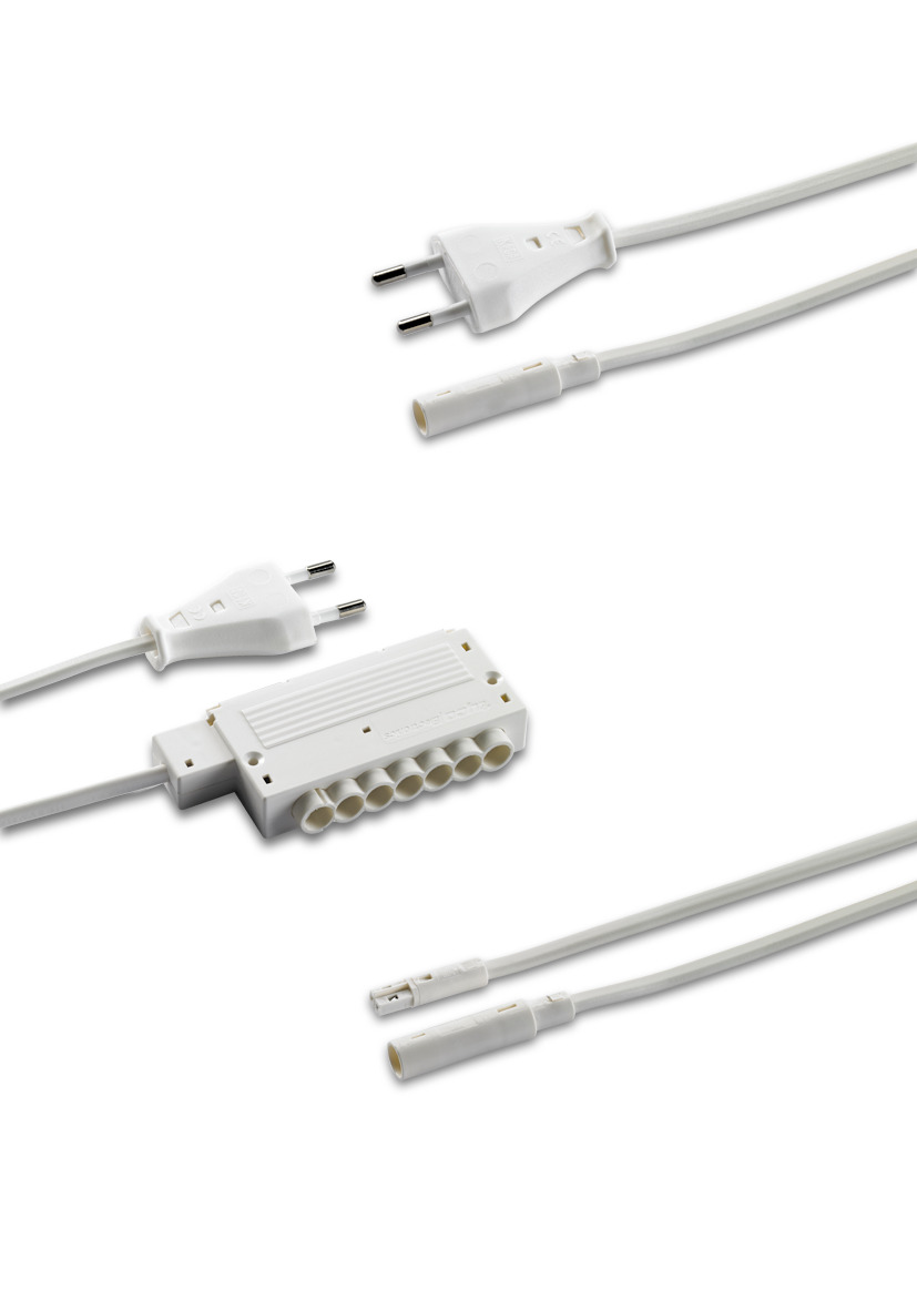 Verbindungsleitung 0,5m senk. Montage HVLCS 46/500 