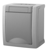 Panasonic Steckdose FR-Aufputz IP54 90591008-DE 