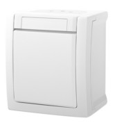 Panasonic Wechselschalter FR-Aufputz weiß 90591104-DE 