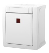 Panasonic Kontroll-/Ausschalter FR-AP weiß 90591123-DE 