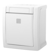 Panasonic Wechselschalter beleuchtet FR-AP weiß 90591163-DE 