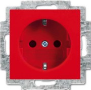 SCHUKO Steckdosen-Einsatz rot 20 EUC-917 