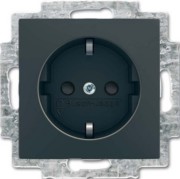 SCHUKO Steckdosen-Einsatz schwarz 20 EUCB-15-914 