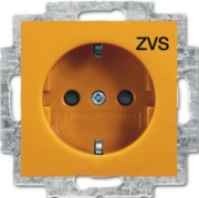 SCHUKO Steckdosen-Einsatz orange 20 EUCB-14-914-10 