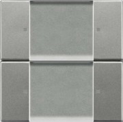 Wandsender grau metallic 6736/01-803 