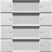 Bedienelement alu silber 6737-83 