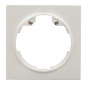 Zentralplatte 55x55 reinweiß glänz. 94346 