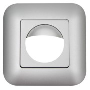 Rahmen Edelstahl-Optik mt. 92633 