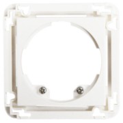 Zentralplatte 45x45 perlweiß 39075 