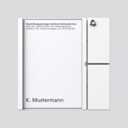 Bus-Tasten-Modul weiss BTM 650-01 W 