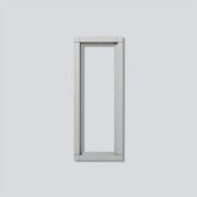 Kombirahmen sil/met KR 611-3/1-0 SM 