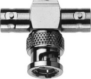 BNC T-Stück (F-M-F) 75 Ohm 100023610 