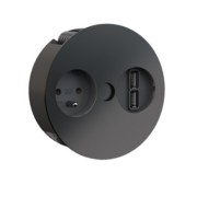 TWIST Steckdosenleiste 1xUTE 1xUSB Charger 931.132 