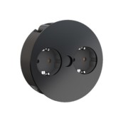 TWIST Steckdosenleiste 2xCEE7/3 2m AEH sw 931.150 