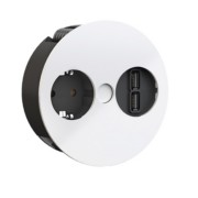 TWIST Steckdosenleiste 1xCEE7/3 1xUSB Char. 931.231 