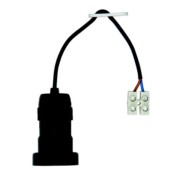 Leuchtenfassung sw, Lüsterkl. E27 641.1701 