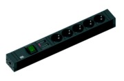Steckdosenleiste 5xSchutz Schalter Übersp. 2m 420.0022 