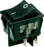 EB-Wippenschalter sw,16(8)A250V 2p. 924.095 