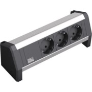 Steckdosenleiste 3xSchutzk.schwarz 902.0048 