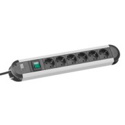 Steckdosenleiste 6f. inkl. Wippschalter 330.071 